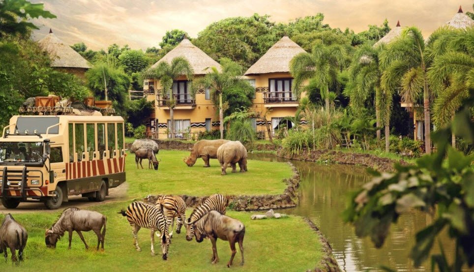 The Amazing Taman Safari Bali, Indonesia